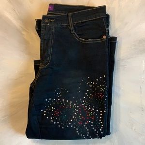 - Butterfly embellished Jean -